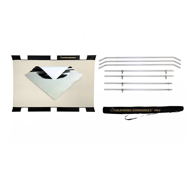 California Sunbounce  PRO Kit Reflektör  130x190cm Silver/white